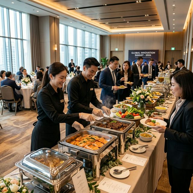 Vaishnavi Caterers in action